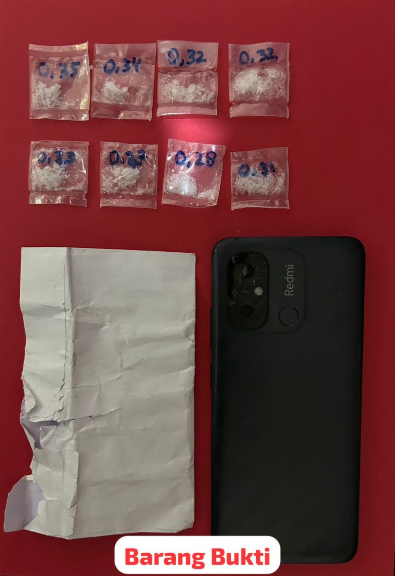 Barang bukti yang berhasil diamankan oleh pihak Polsek Samarinda Seberang (foto:istimewa).