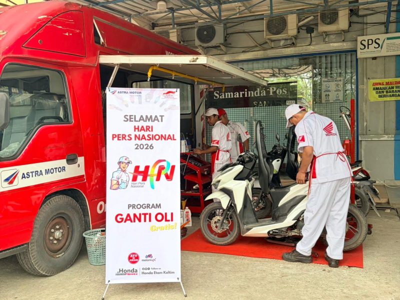 Astra Motor Kalimantan Timur 2 berikan apresiasi bagi awak media lewat program 