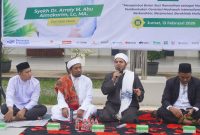 Madrasah Darussalam International Boarding School (IBS) Samarinda menggelar Tarhib Ramadhan yang diawali dengan tausiyah tarhib yang menghadirkan dai asal Mesir, Syekh Dr. Arraiy M. Abu Almakarim, Lc., M.A (foto:istimewa).