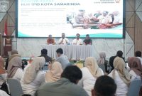 Pemerintah Kota (Pemkot) Samarinda menggelar High Level Meeting (HLM) Tim Pengendalian Inflasi Daerah (TPID), di Rapat Bapperinda Kota Samarinda (Diskominfo)