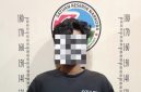 H (19) ditetapkan tersangka oleh pihak kepolisian usai diduga sebagai salah satu penjual narkotika (foto:istimewa).
