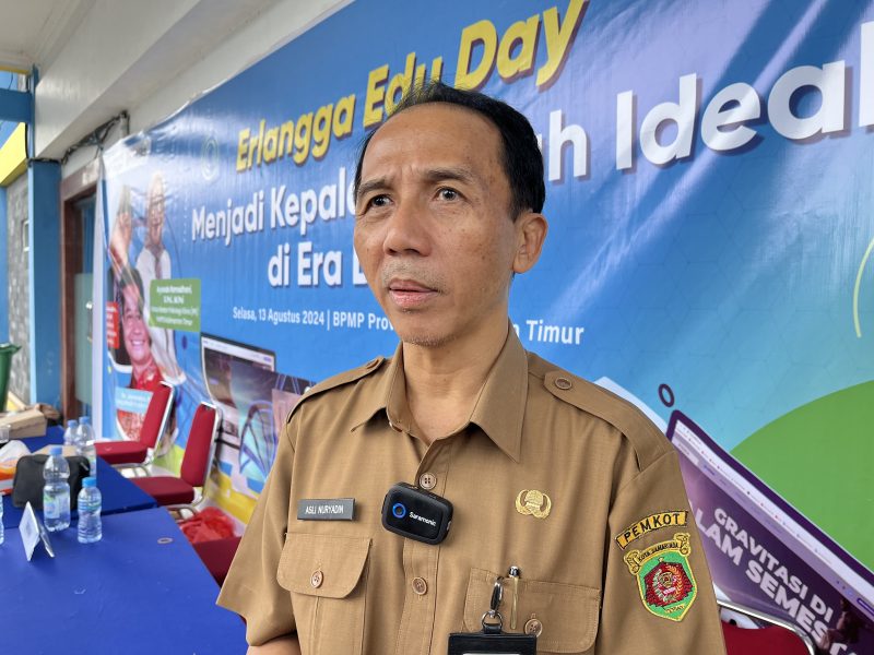 Kepala Dinas Pendidikan dan Kebudayaan Kota Samarinda, Asli Nuryadin (rk).