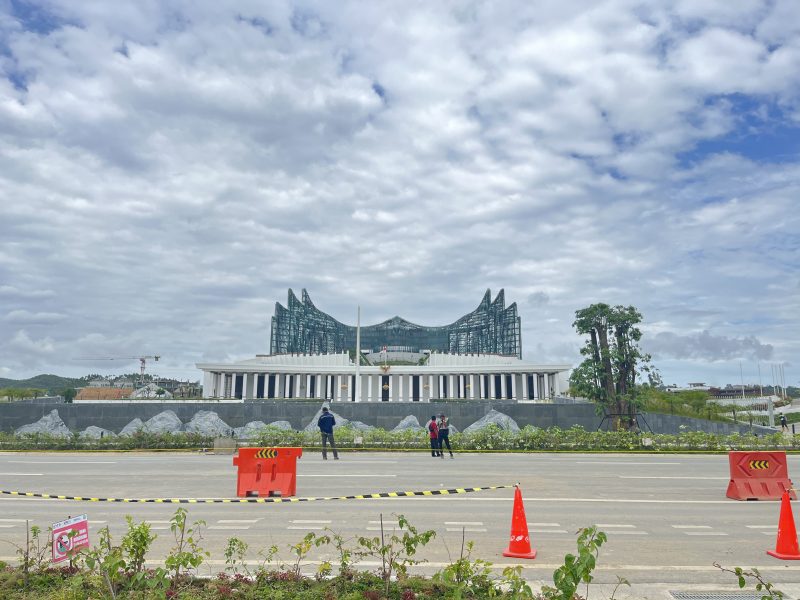 Kawasan Ibu Kota Nusantara (IKN) yang akan mulai beroperasi di tahun 2026 (foto:istimewa).
