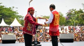 Mantan Bupati Kutai Barat dua periode sekaligus mantan Ketua DPRD Kutai Barat tiga periode, FX Yapan, resmi bergabung dengan Partai Solidaritas Indonesia (PSI) Kutai Barat.