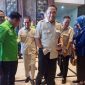 Sekretaris DPD Gerindra Kaltim, Agus Suwandy saat menghadiri kegiatan pelantikan DPW Partai Nasdem Kaltim (foto:istimewa).